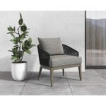 Capri Lounge Chair - Smoke Grey - Copacabana Marble 18 Capri Lounge Chair - Smoke Grey - Copacabana Marble 109482 109482 CAPRI LOUNGE CHAIR SMOKED GREY COPACABANA MARBLE 5