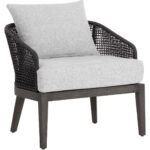Capri Lounge Chair - Smoke Grey - Copacabana Marble 21 Capri Lounge Chair - Smoke Grey - Copacabana Marble 109482 109482 CAPRI LOUNGE CHAIR SMOKE GREY COPACABANA MARBLE