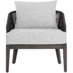 Capri Lounge Chair - Smoke Grey - Copacabana Marble 22 Capri Lounge Chair - Smoke Grey - Copacabana Marble 109482 109482 CAPRI LOUNGE CHAIR SMOKE GREY COPACABANA MARBLE 1