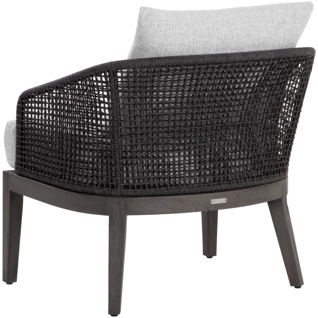 Capri Lounge Chair - Smoke Grey - Copacabana Marble - Image 11