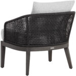 Capri Lounge Chair - Smoke Grey - Copacabana Marble 24 Capri Lounge Chair - Smoke Grey - Copacabana Marble 109482 109482 CAPRI LOUNGE CHAIR SMOKE GREY COPACABANA MARBLE 3
