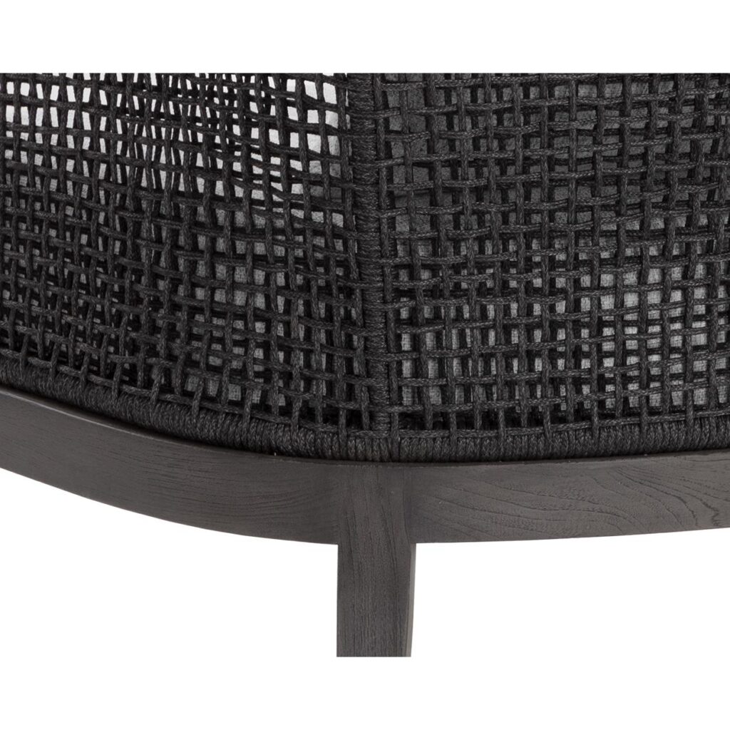 Capri Lounge Chair - Smoke Grey - Copacabana Marble - Image 14