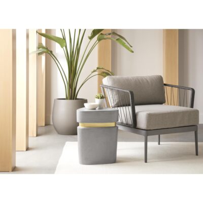 Catania Armchair - Dark Grey - Copacabana Grey 109483 109483 CATANIA ARMCHAIR DARK GREY COPACABANA GREY 10