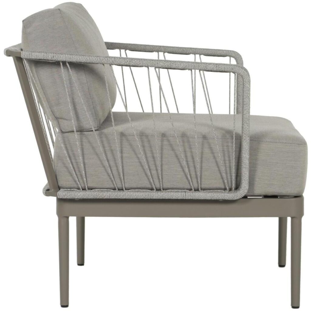 Catania Armchair - Grey - Palazzo Taupe - Image 3