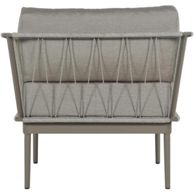 Catania Armchair - Grey - Palazzo Taupe 109484 109484 CATANIA ARMCHAIR GREY PALLAZO TAUPE 4