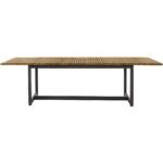 Geneve Extension Dining Table - Natural - 80" To 104" 16 Geneve Extension Dining Table - Natural - 80" To 104" 109494 109494 GENEVE EXTENSION DINING TABLE NATURAL 80 to 104 4