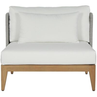 Ibiza Armless Chair - Natural - Stinson White 109499 109499 IBIZA ARMLESS CHAIR NATURAL REGENCY WHITE 1