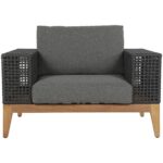 Salerno Armchair - Gracebay Grey 11 Salerno Armchair - Gracebay Grey 109513 109513 SALERNO ARMCHAIR GRACEBAY GREY 1