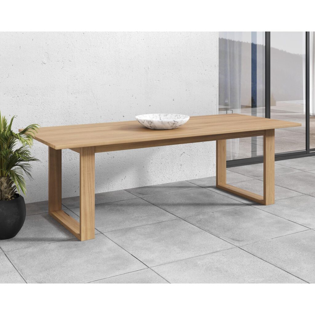 Tropea Dining Table - Natural - 94" - Image 5