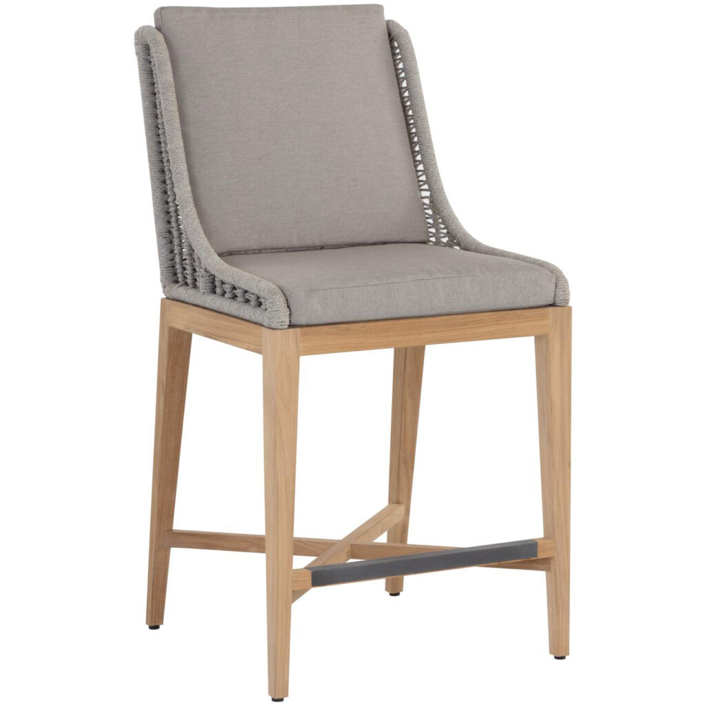 Sorrento Counter Stool - Palazzo Taupe