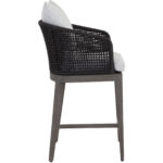 Capri Counter Stool - Smoke Grey - Copacabana Marble 7 Capri Counter Stool - Smoke Grey - Copacabana Marble 109527 109527 CAPRI COUNTER STOOL SMOKE GREY COPACABANA MARBLE 2