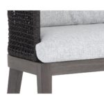 Capri Counter Stool - Smoke Grey - Copacabana Marble 9 Capri Counter Stool - Smoke Grey - Copacabana Marble 109527 109527 CAPRI COUNTER STOOL SMOKE GREY COPACABANA MARBLE 6