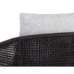 Capri Counter Stool - Smoke Grey - Copacabana Marble 11 Capri Counter Stool - Smoke Grey - Copacabana Marble 109527 109527 CAPRI COUNTER STOOL SMOKE GREY COPACABANA MARBLE 8