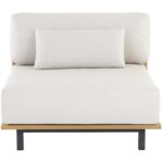 Geneve Modular - Armless Chair - Palazzo Cream 12 Geneve Modular - Armless Chair - Palazzo Cream 109532 109532 GENEVE ARMLESS CHAIR PALAZZO CREAM 1