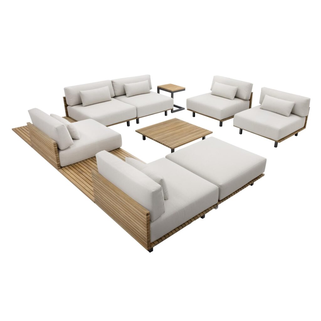 Geneve Modular - Ottoman - Palazzo Cream - Image 5