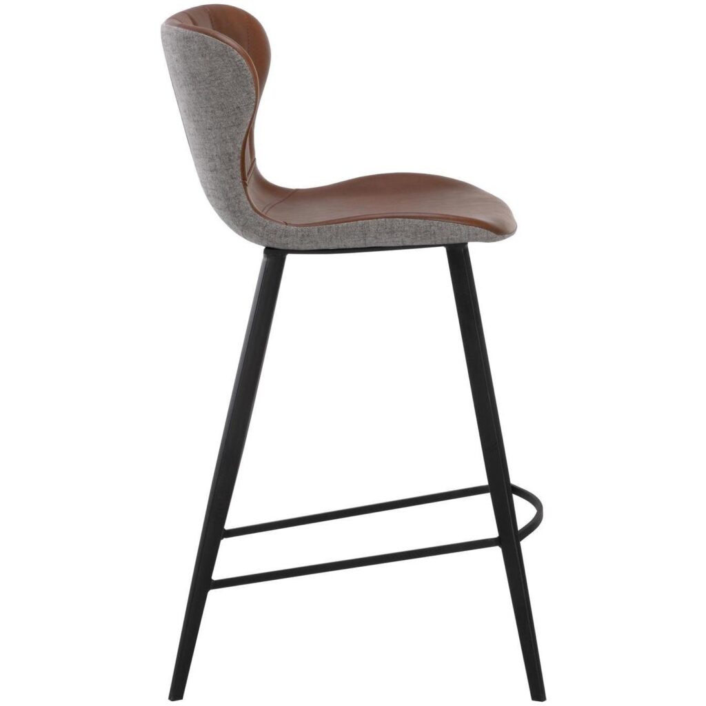 Arabella Counter Stool - Bravo Cognac / November Grey - Image 3