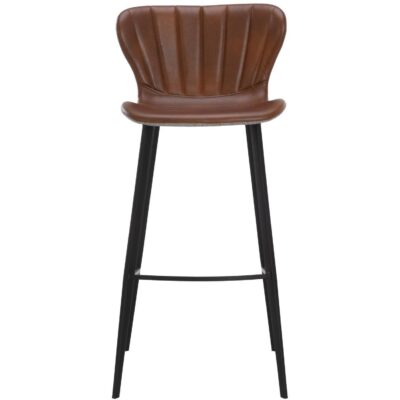 Arabella Barstool - Bravo Cognac / November Grey 109539 109539 ARABELLA BARSTOOL BRAVO COGNAC NOVEMBER GREY 1