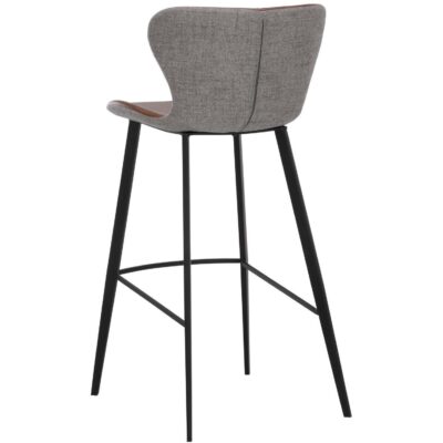 Arabella Barstool - Bravo Cognac / November Grey 109539 109539 ARABELLA BARSTOOL BRAVO COGNAC NOVEMBER GREY 3