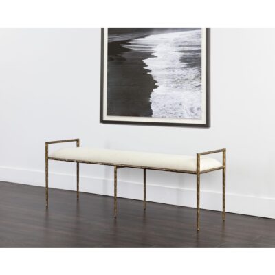 Esai Bench - Zenith Alabaster 109541 109541 ESAI BENCH ZENITH ALABASTER 5