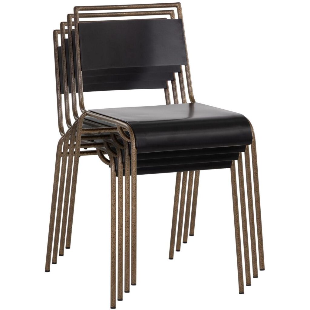 Euroa Stackable Dining Chair - Image 5