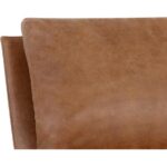 Zancor Lounge Chair - Gunmetal - Tan Leather 13 Zancor Lounge Chair - Gunmetal - Tan Leather 109559 109559 ZANCOR LOUNGE CHAIR TAN LEATHER 7
