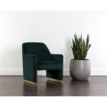Jaime Lounge Chair - Meg Dark Emerald 12 Jaime Lounge Chair - Meg Dark Emerald 109568 109568 JAIME LOUNGE CHAIR MEG DARK EMERALD 5
