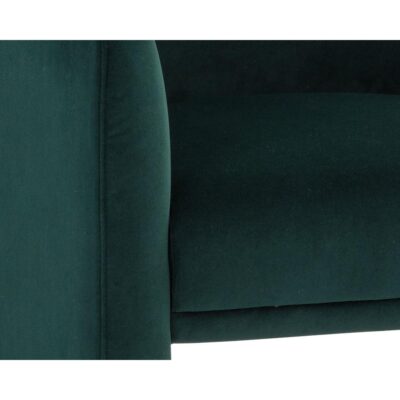 Jaime Lounge Chair - Meg Dark Emerald 109568 109568 JAIME LOUNGE CHAIR MEG DARK EMERALD 6