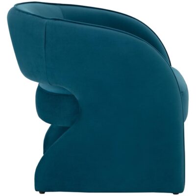 Rosalia Lounge Chair - Timeless Teal 109582 109582 ROSALIA LOUNGE CHAIR TIMELESS TEAL 2