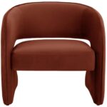 Rosalia Lounge Chair - Meg Rust 9 Rosalia Lounge Chair - Meg Rust 109583 109583 ROSALIA LOUNGE CHAIR MEG RUST 1