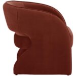 Rosalia Lounge Chair - Meg Rust 10 Rosalia Lounge Chair - Meg Rust 109583 109583 ROSALIA LOUNGE CHAIR MEG RUST 2