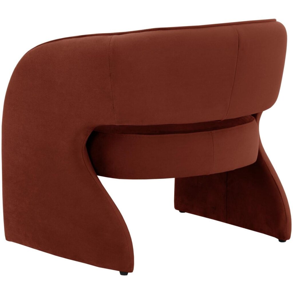 Rosalia Lounge Chair - Meg Rust - Image 4