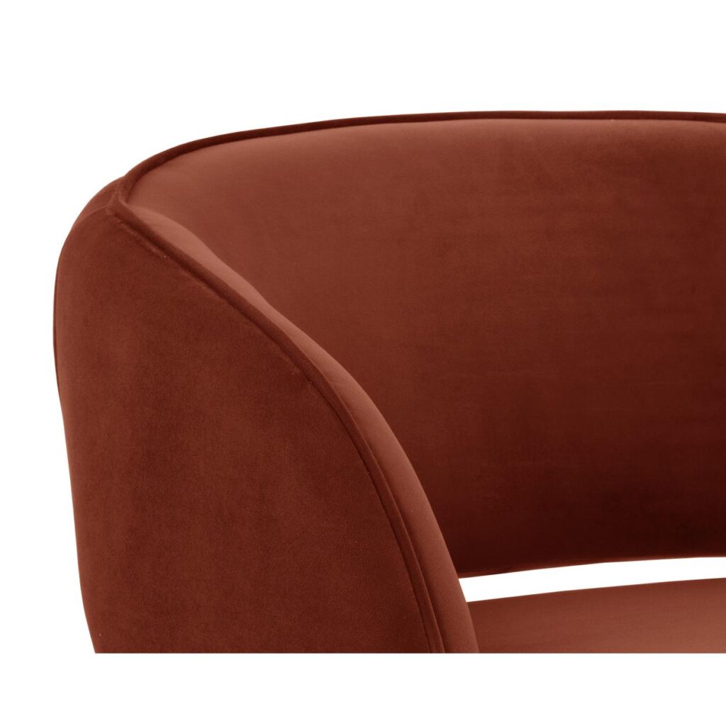 Rosalia Lounge Chair - Meg Rust - Image 7