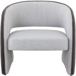 Rosalia Lounge Chair - Mina Light Grey / Meg Ash 10 Rosalia Lounge Chair - Mina Light Grey / Meg Ash 109584 109584 ROSALIA LOUNGE CHAIR MINA LIGHT GREY MEG ASH 1
