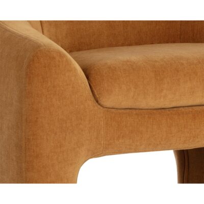 Nevaeh Lounge Chair - Danny Amber 109585 109585 NEVAEH LOUNGE CHAIR DANNY AMBER 6