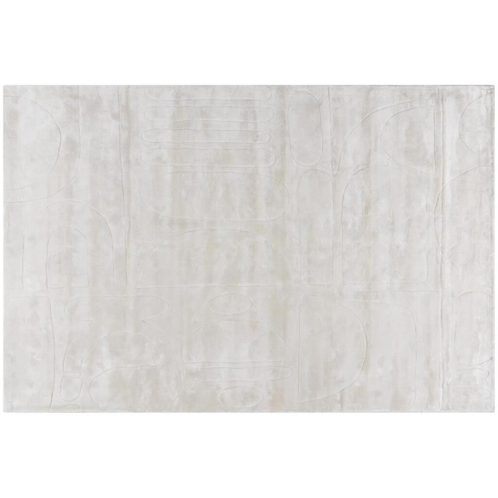 Caruso Hand-Loomed Rug - Cream / Ivory - 6' X 9'