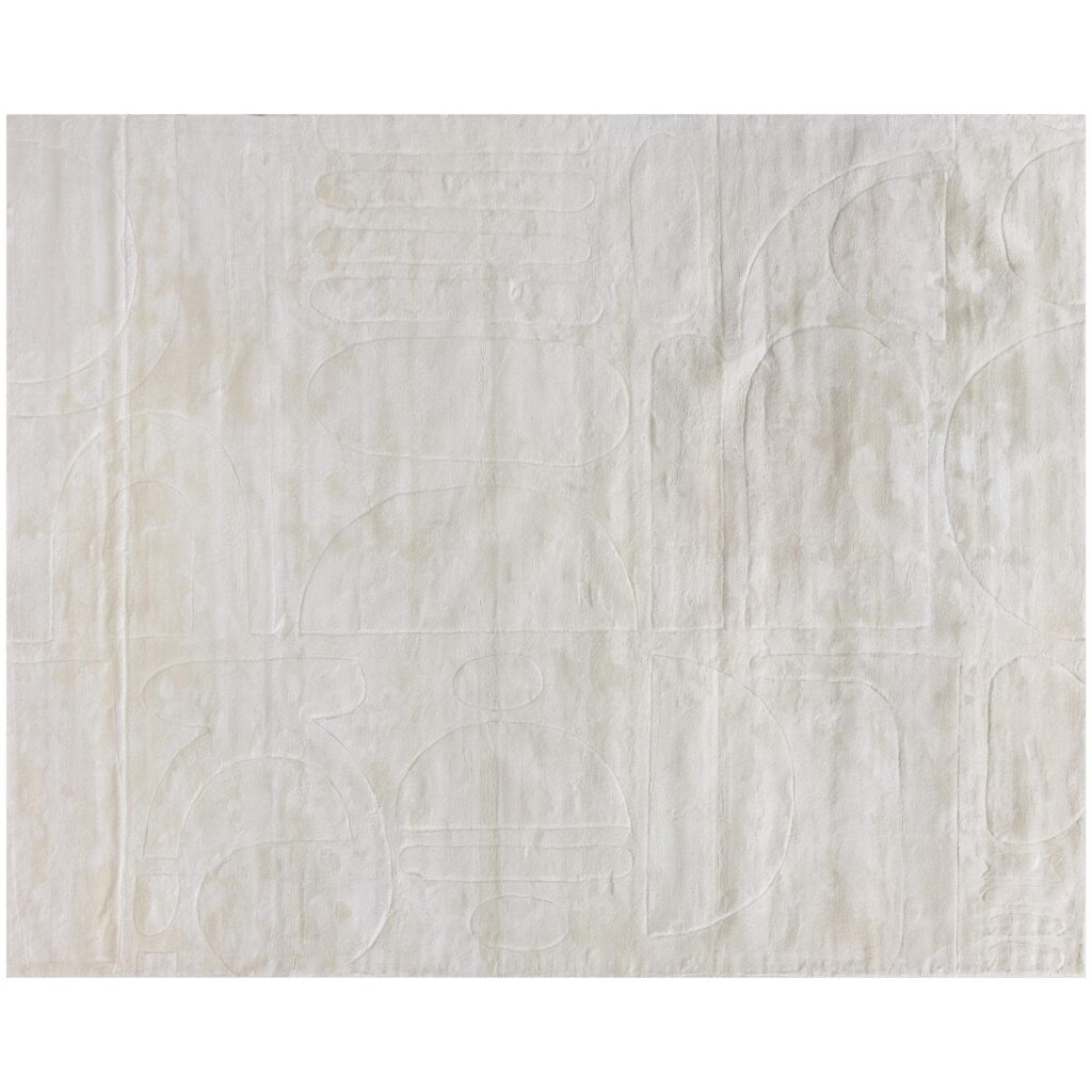 Caruso Hand-Loomed Rug - Cream / Ivory - 8' X 10'