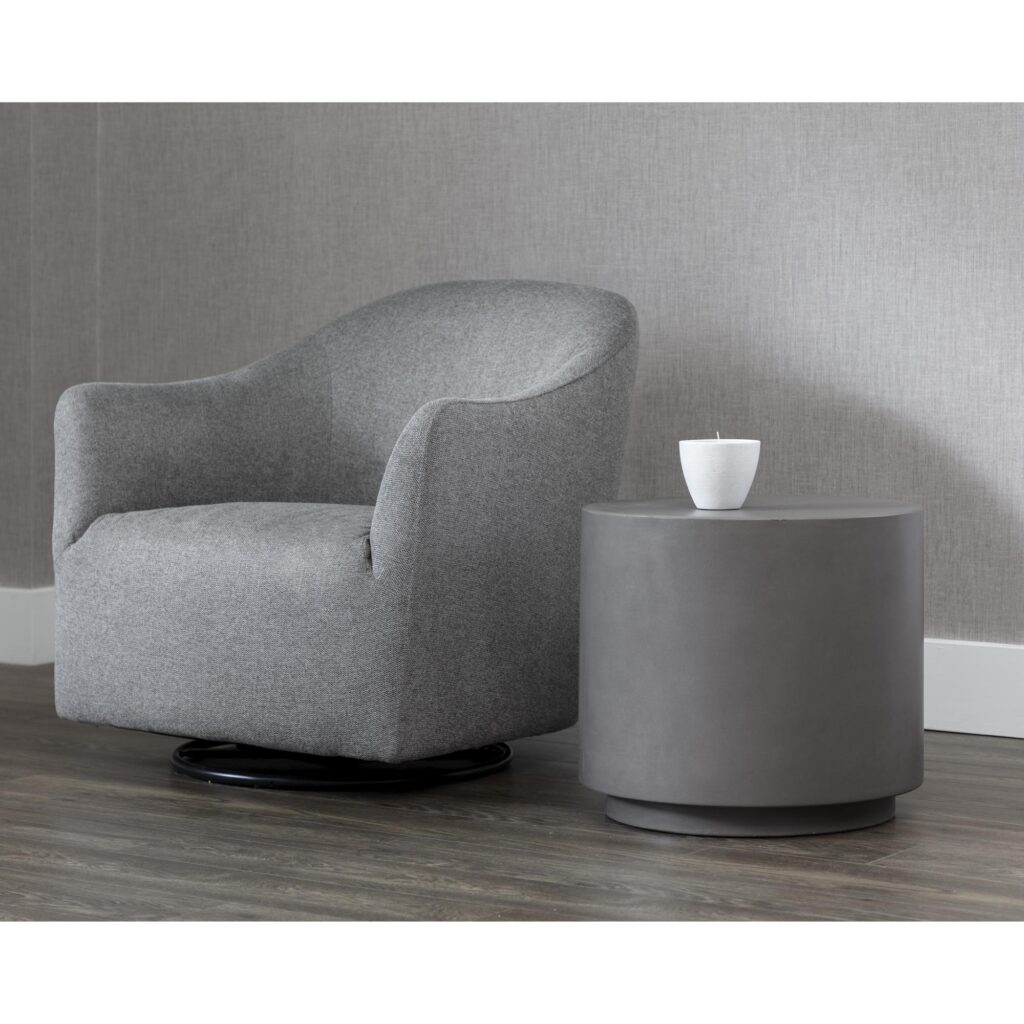 Rubin End Table - Grey - Image 3