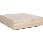 Frezco Coffee Table - Square - Light Oak 6 Frezco Coffee Table - Square - Light Oak 109597 109597 FREZCO COFFEE TABLE LIGHT OAK 1
