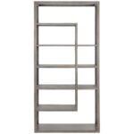 Kenzie Bookcase - Grey 8 Kenzie Bookcase - Grey 109601 109601 KENZIE BOOKCASE GREY 2