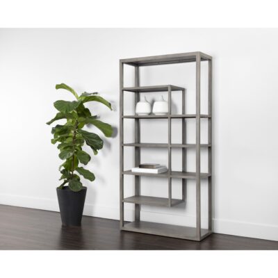 Kenzie Bookcase - Grey 109601 109601 KENZIE BOOKCASE GREY 5