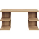 Catrine Desk - Rustic Oak 10 Catrine Desk - Rustic Oak 109608 109608 CATRINE DESK RUSTIC OAK 1