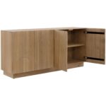 Cove Sideboard - Rustic Oak 10 Cove Sideboard - Rustic Oak 109610 109610 COVE SIDEBOARD 3