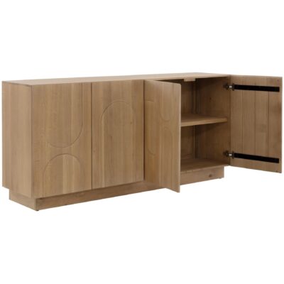 Cove Sideboard - Rustic Oak 109610 109610 COVE SIDEBOARD 3