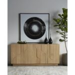 Cove Sideboard - Rustic Oak 11 Cove Sideboard - Rustic Oak 109610 109610 COVE SIDEBOARD 5