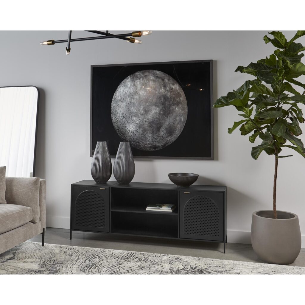 Aziza Media Console And Cabinet - Image 4