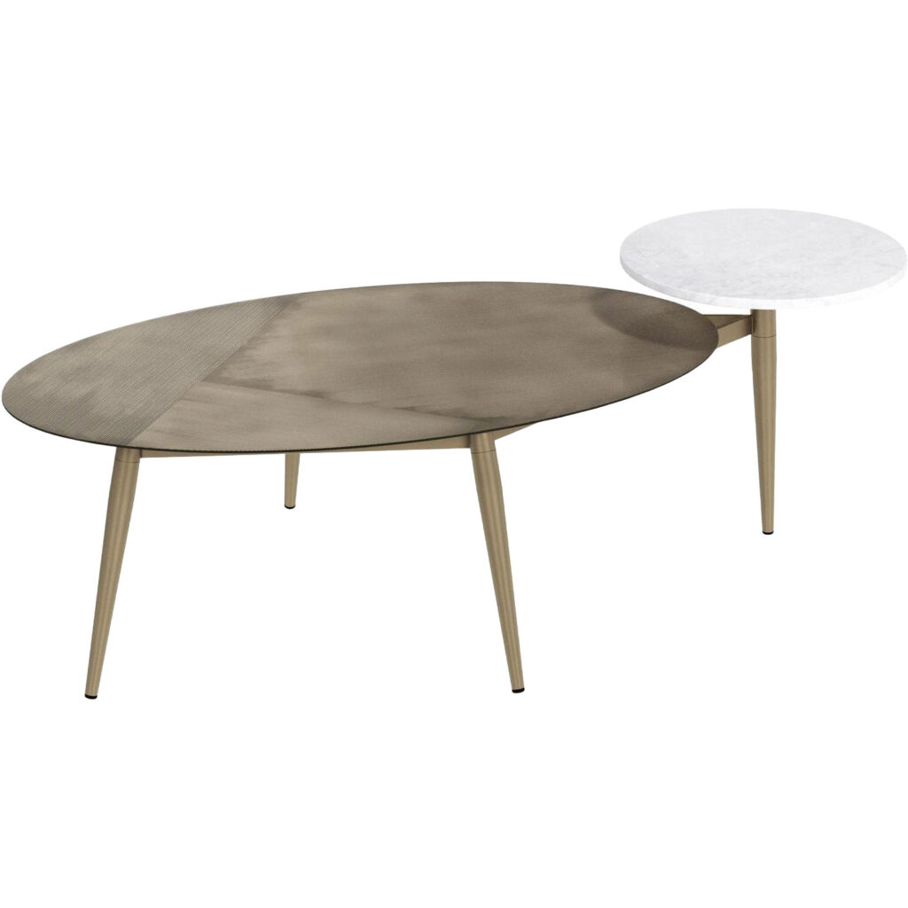 Tuner Coffee Table - Oval - Image 2