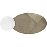 Tuner Coffee Table - Oval 8 Tuner Coffee Table - Oval 109634 109634 TUNER COFFEE TABLE ANTIQUE BRASS IRON 3