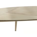 Tuner Coffee Table - Oval 11 Tuner Coffee Table - Oval 109634 109634 TUNER COFFEE TABLE ANTIQUE BRASS IRON 7