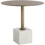 Kata Bistro Table - White Marble - 32" 7 Kata Bistro Table - White Marble - 32" 109639 109639 KATA BISTRO TABLE WHITE MARBLE 32 1
