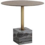 Kata Bistro Table - Grey Marble - 32" 7 Kata Bistro Table - Grey Marble - 32" 109640 109640 KATA BISTRO TABLE GREY MARBLE 32 1
